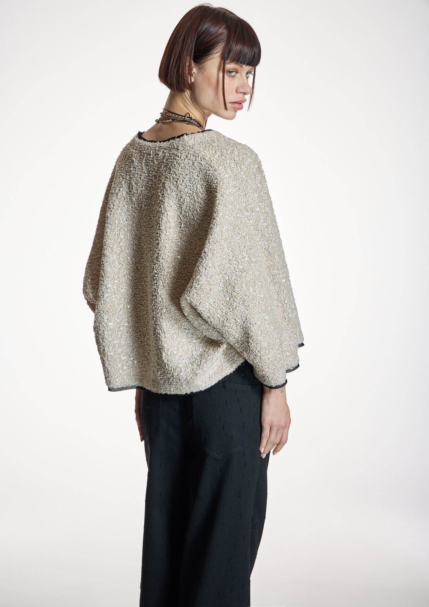 CHAQUETA LENTEJUELAS - ALBA CONDE