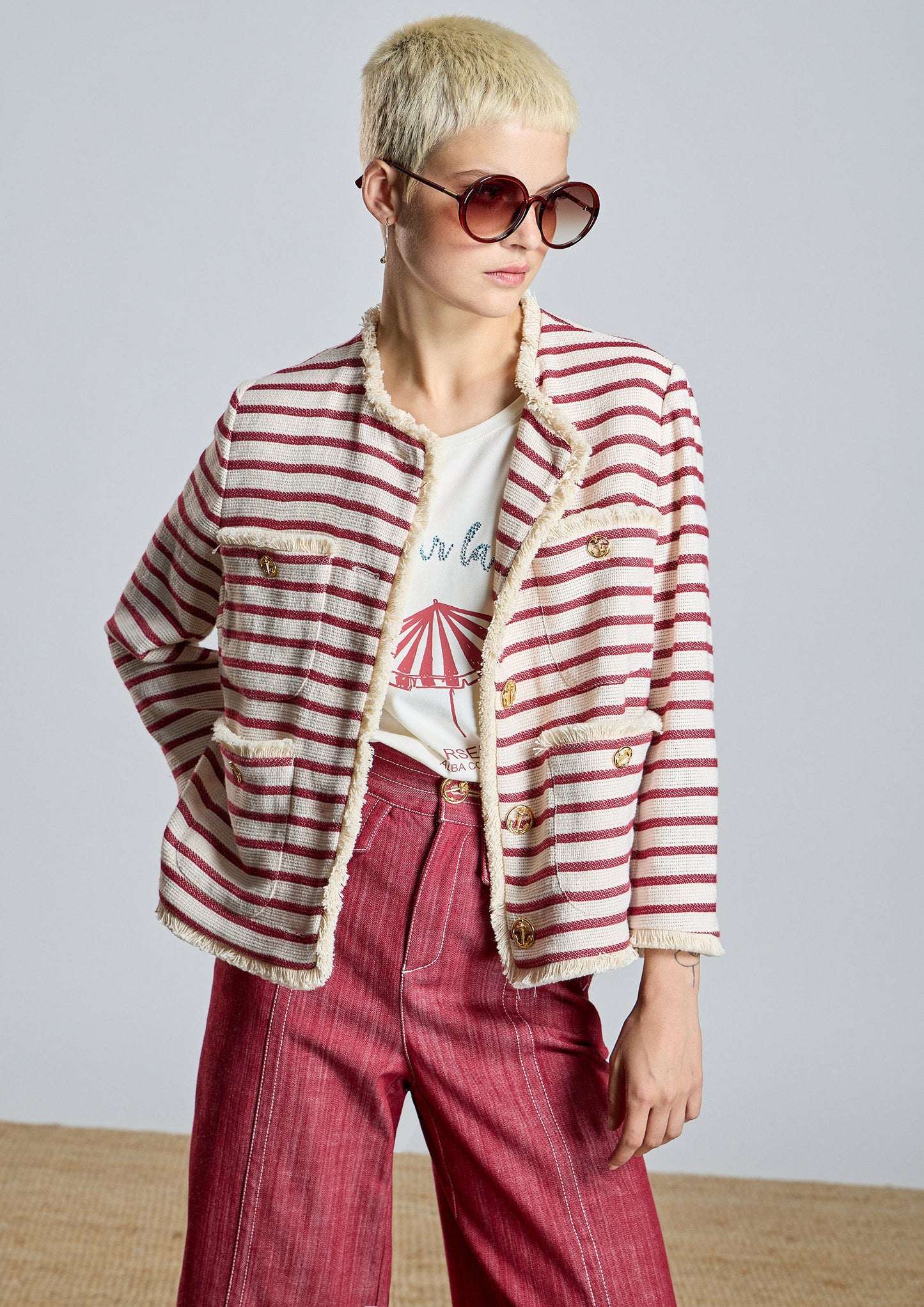 CHAQUETA BOTÓN - ALBA CONDE