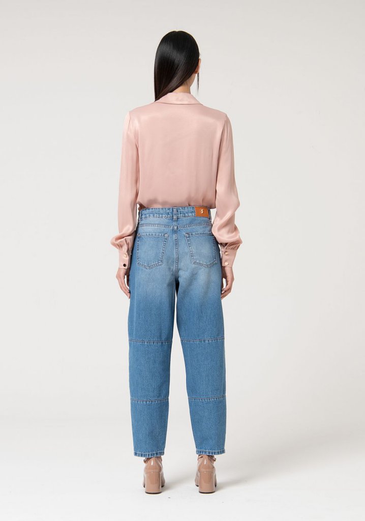 PANTALÓN HOLGADO DENIM - FRACOMINA