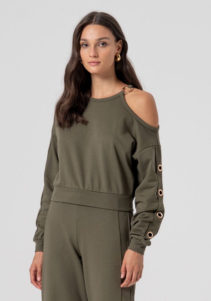 SUDADERA FLEECE - FRACOMINA