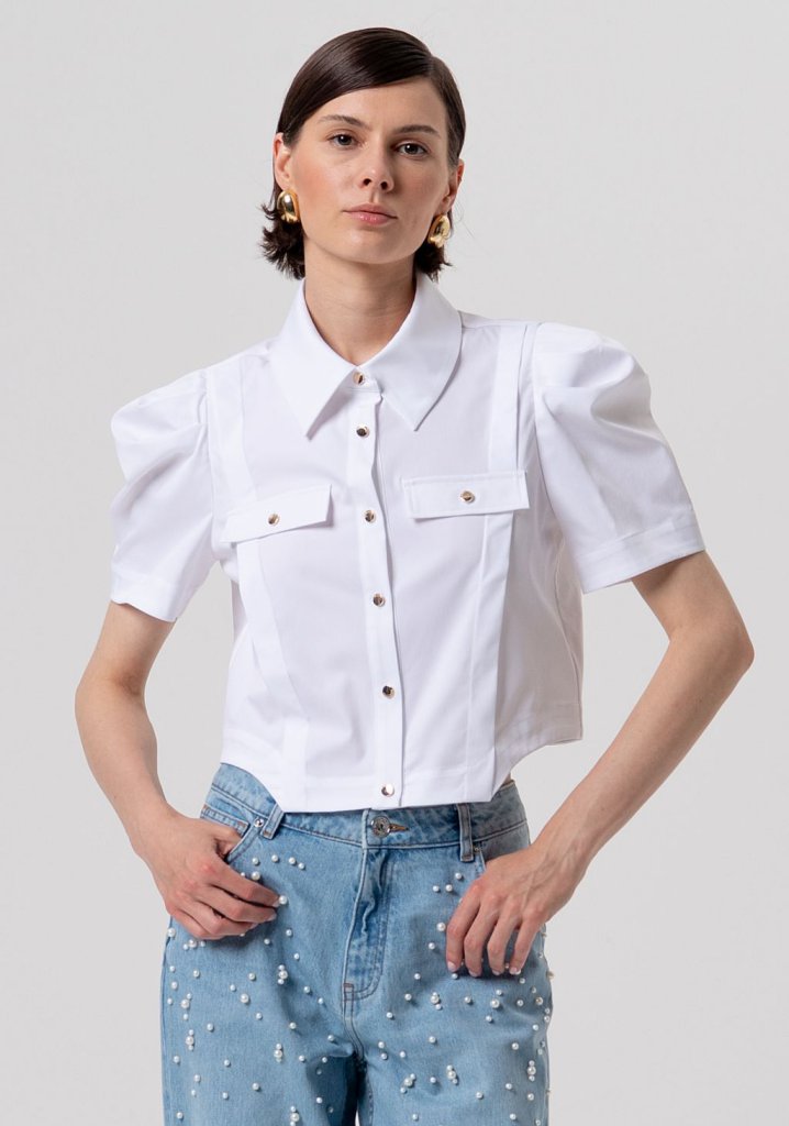 CAMISA CROPPED - FRACOMINA