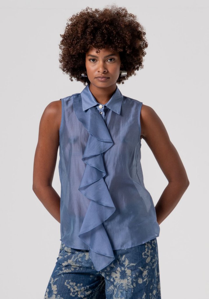 BLUSA TENCEL - FRACOMINA