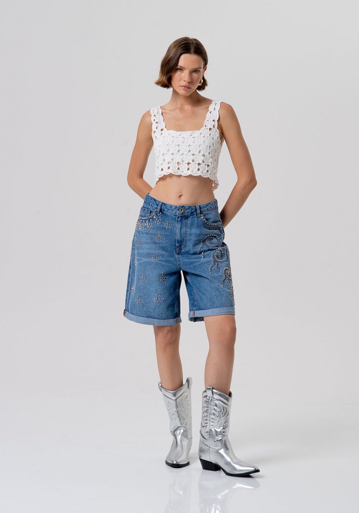 BERMUDA JOYA DENIM - FRACOMINA