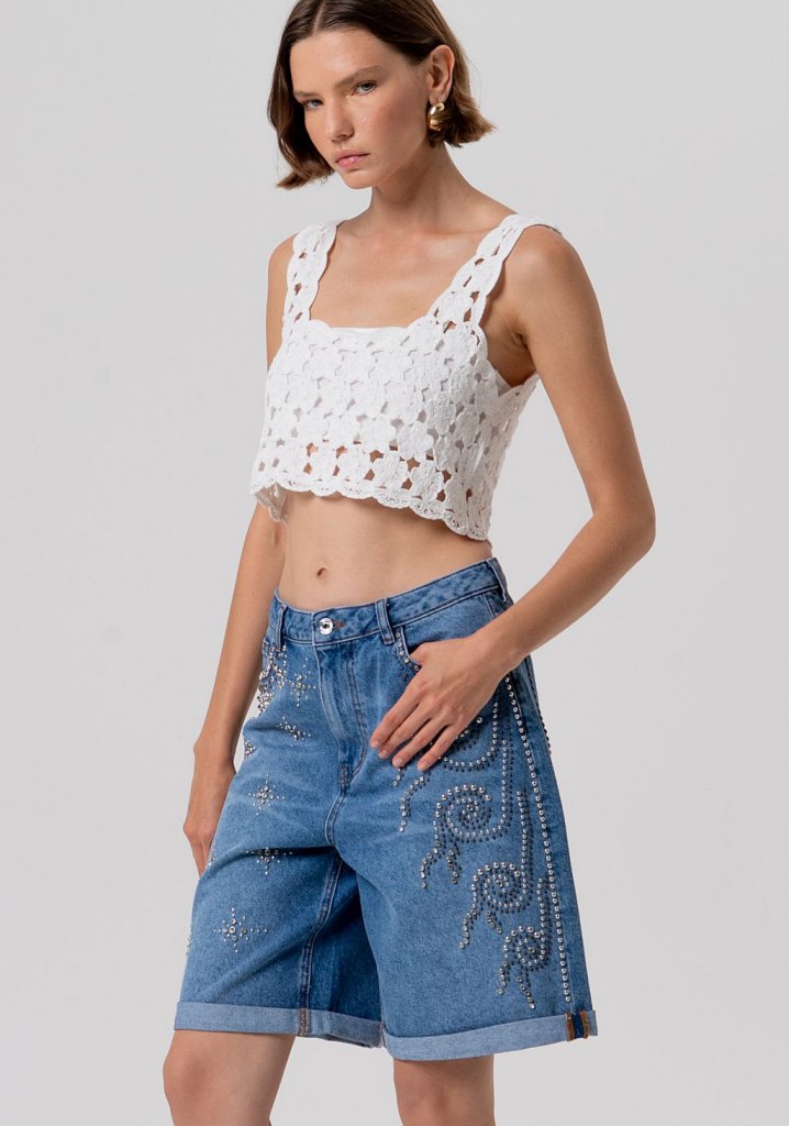 BERMUDA JOYA DENIM - FRACOMINA