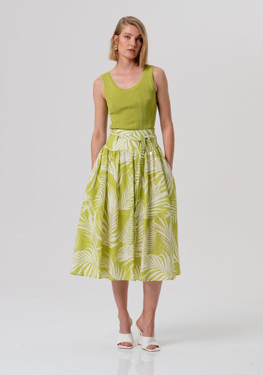 FALDA PRINTED - FRACOMINA