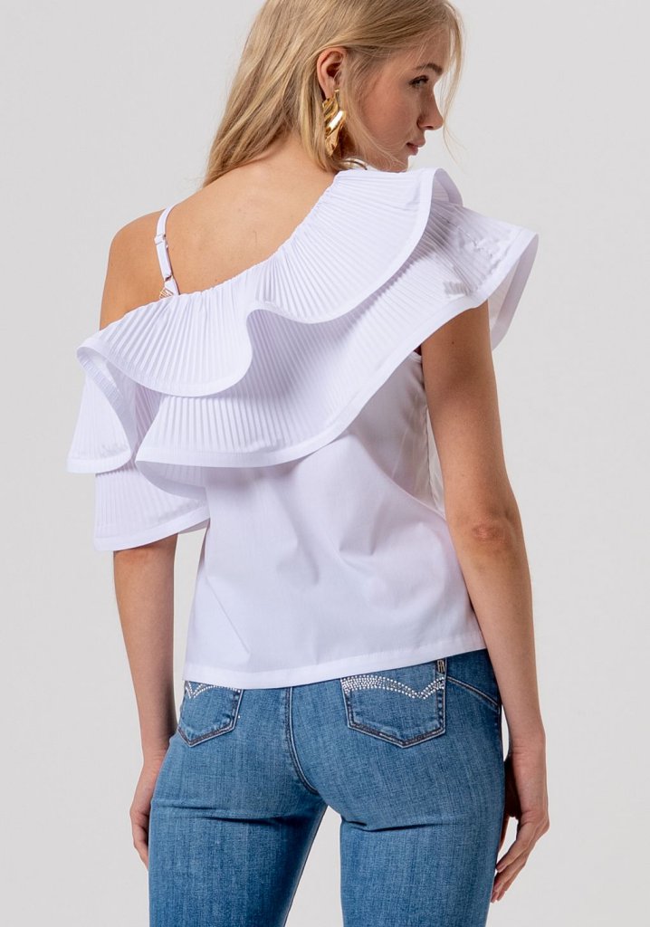 TOP PLISSE - FRACOMINA