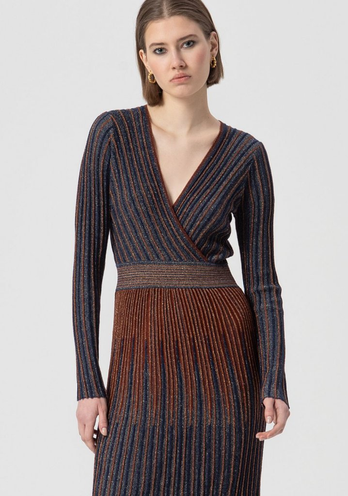 VESTIDO LUREX - FRACOMINA