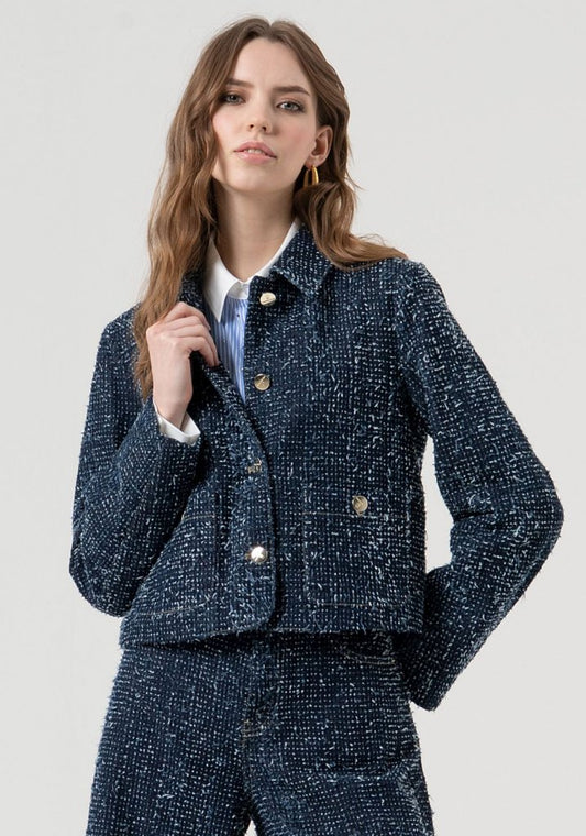 CHAQUETA DENIM ACOLCHADA - FRACOMINA
