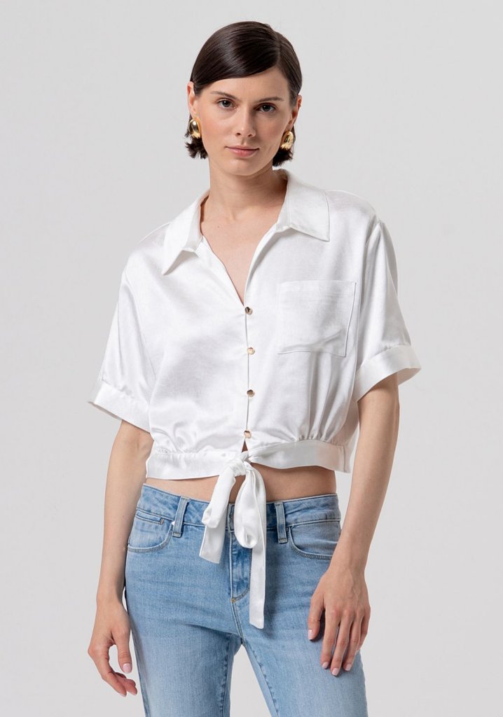 BLUSA CROPPED - FRACOMINA