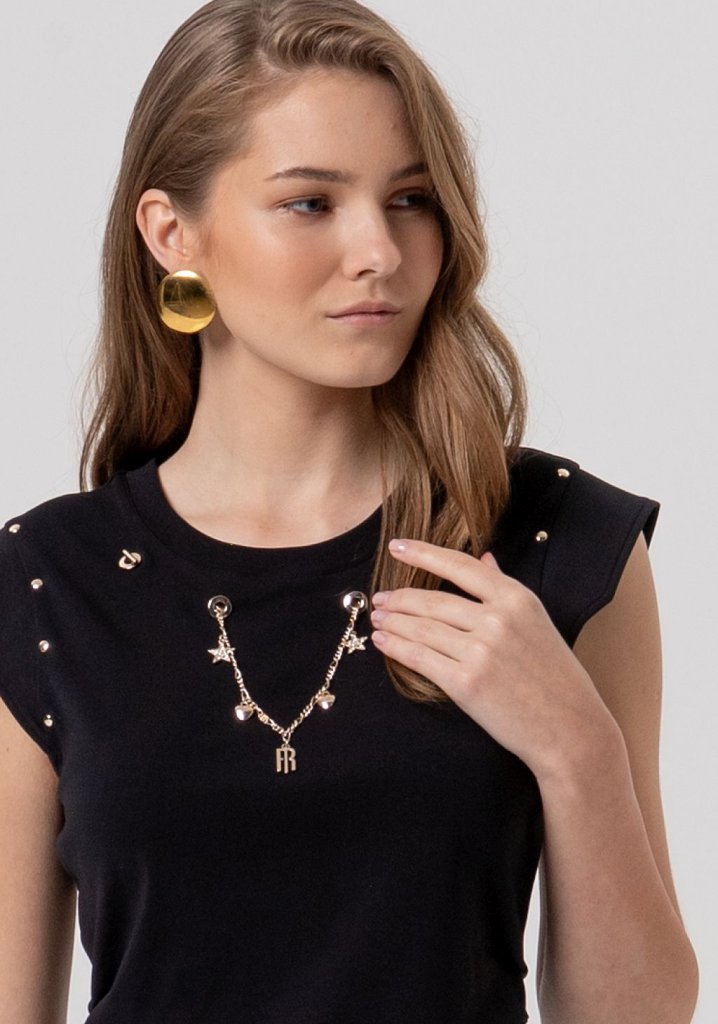 CAMISETA NECKLACE - FRACOMINA