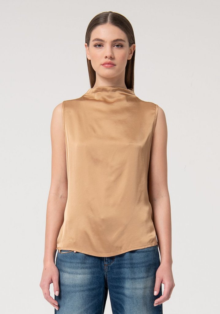 BLUSA SATINADA - FRACOMINA