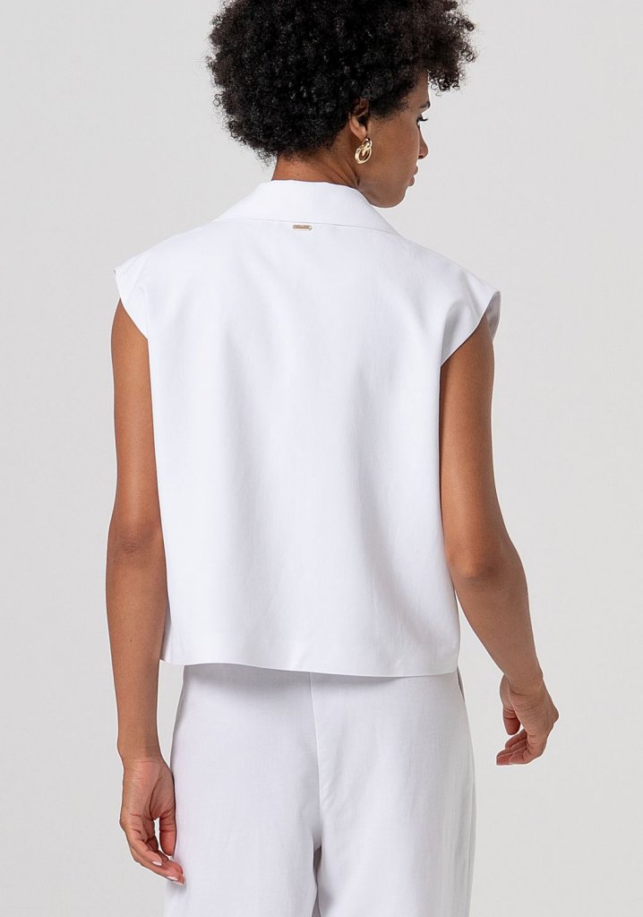 CHALECO CROP - FRACOMINA