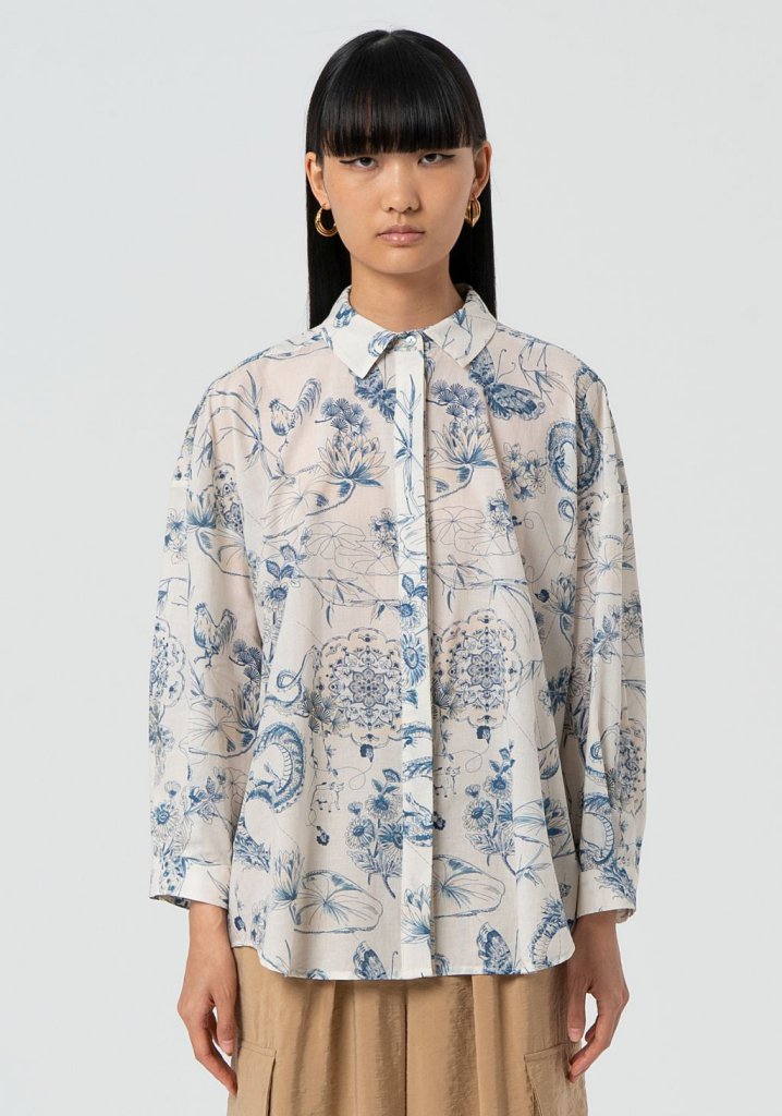 CAMISA ESTAMPADA - FRACOMINA