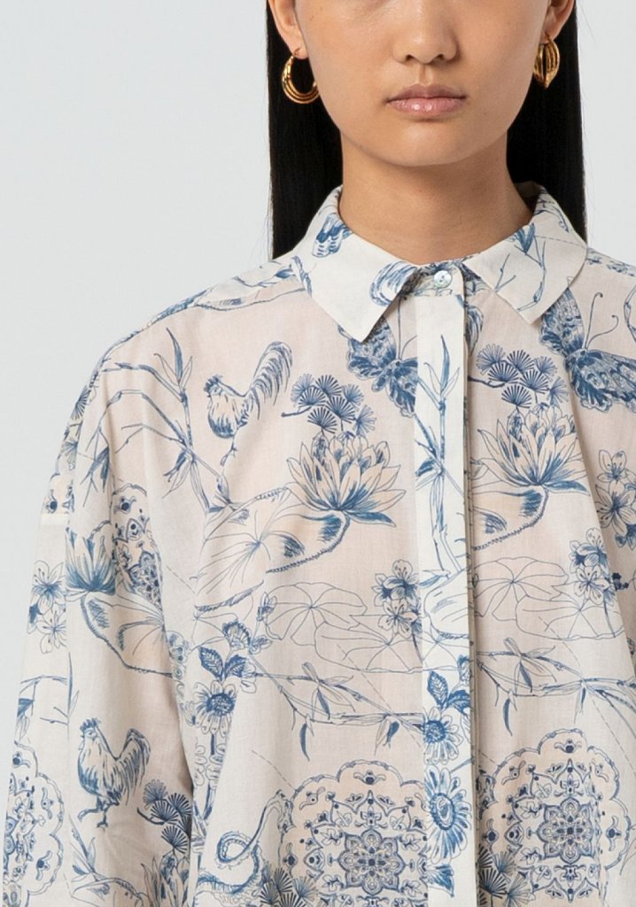 CAMISA ESTAMPADA - FRACOMINA