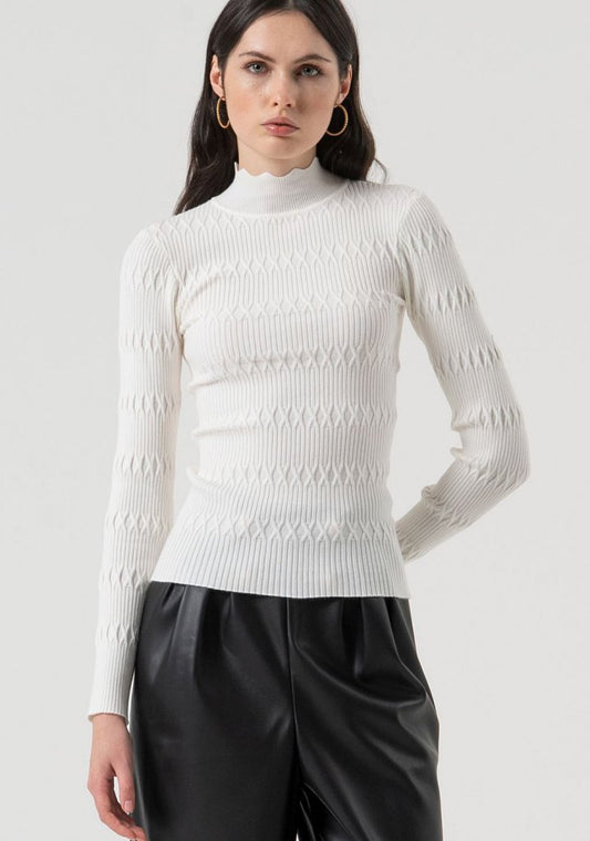 JERSEY CUELLO ALTO PATRÓN - FRACOMINA