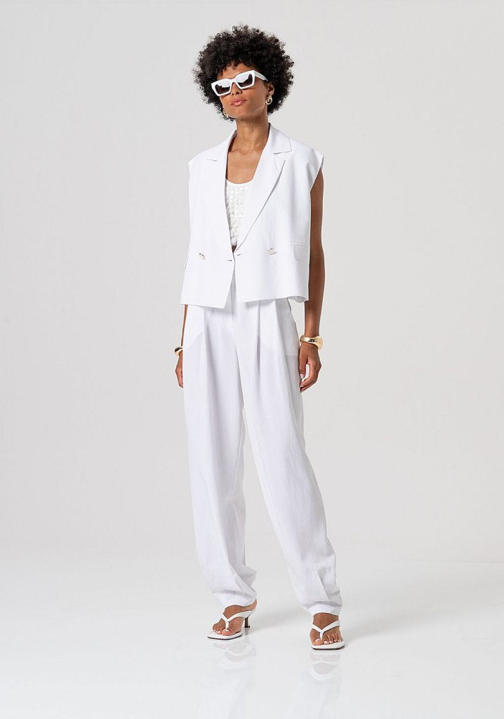 CHALECO CROP - FRACOMINA