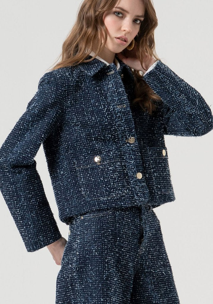 CHAQUETA DENIM ACOLCHADA - FRACOMINA