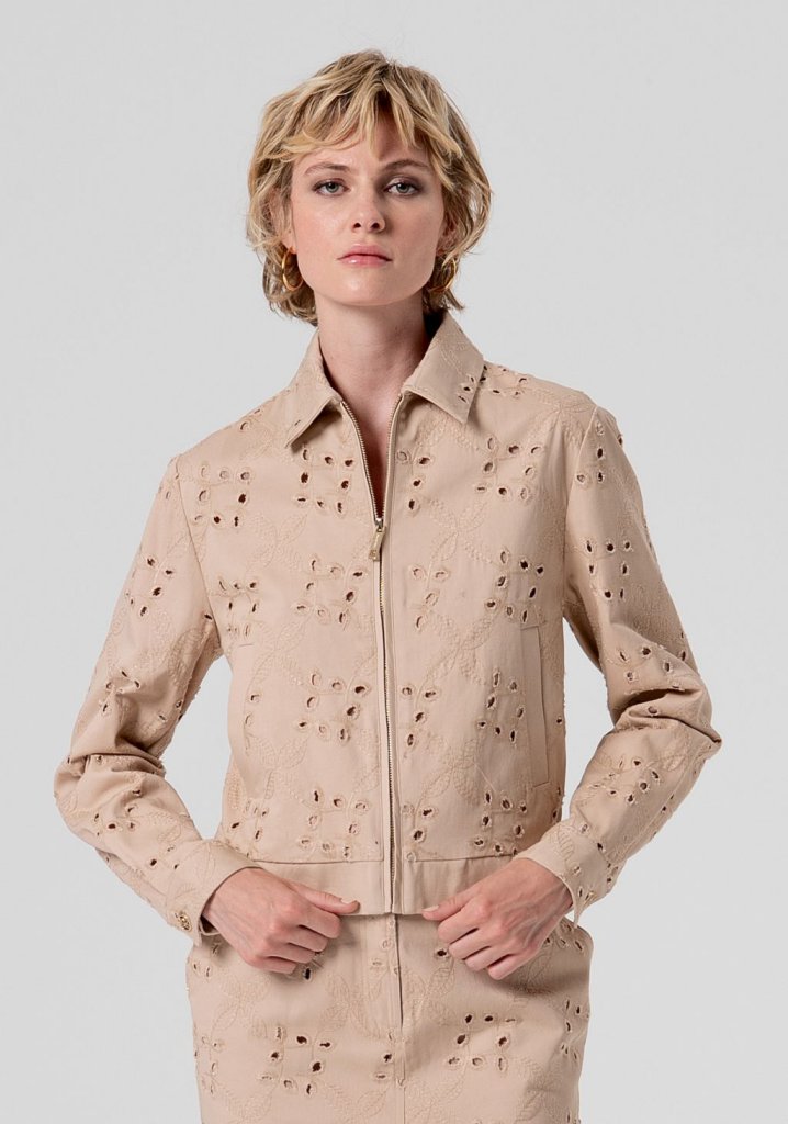 CAZADORA BORDADO - FRACOMINA