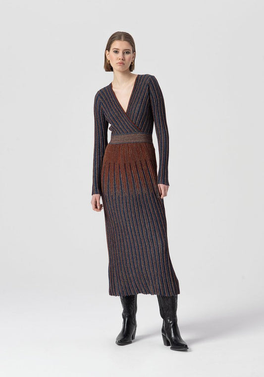 VESTIDO LUREX - FRACOMINA