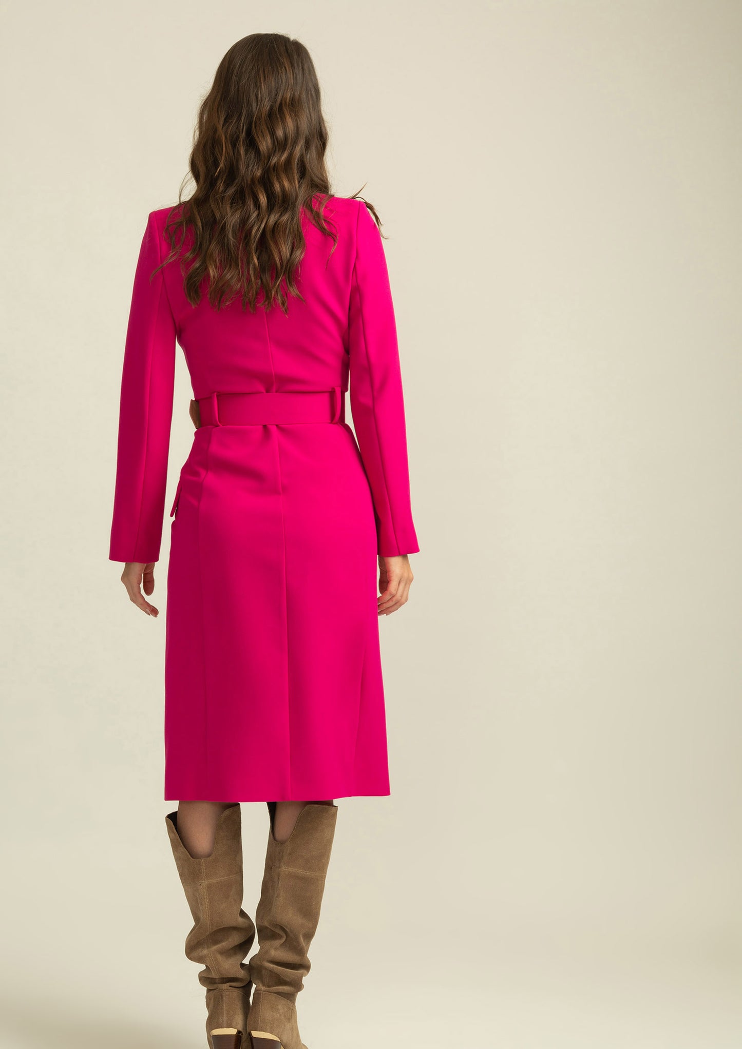 VESTIDO FUCSIA - ALBA CONDE