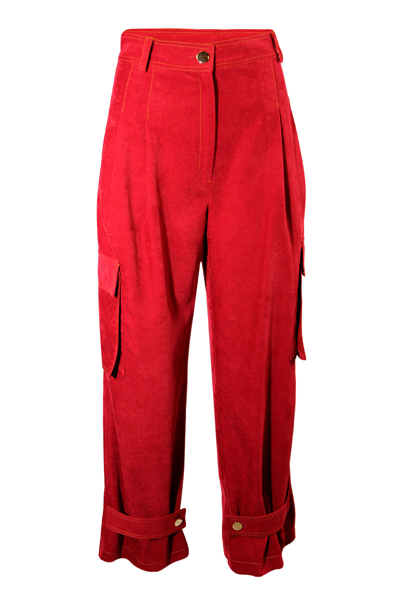 PANTALON CARGO RED - SAHOCO