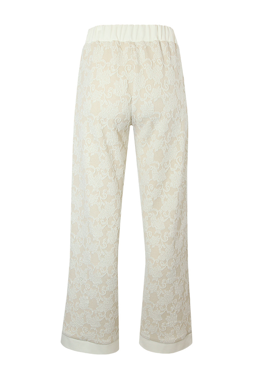 PANTALÓN PALAZZO VAINILLA BOHO - SAHOCO