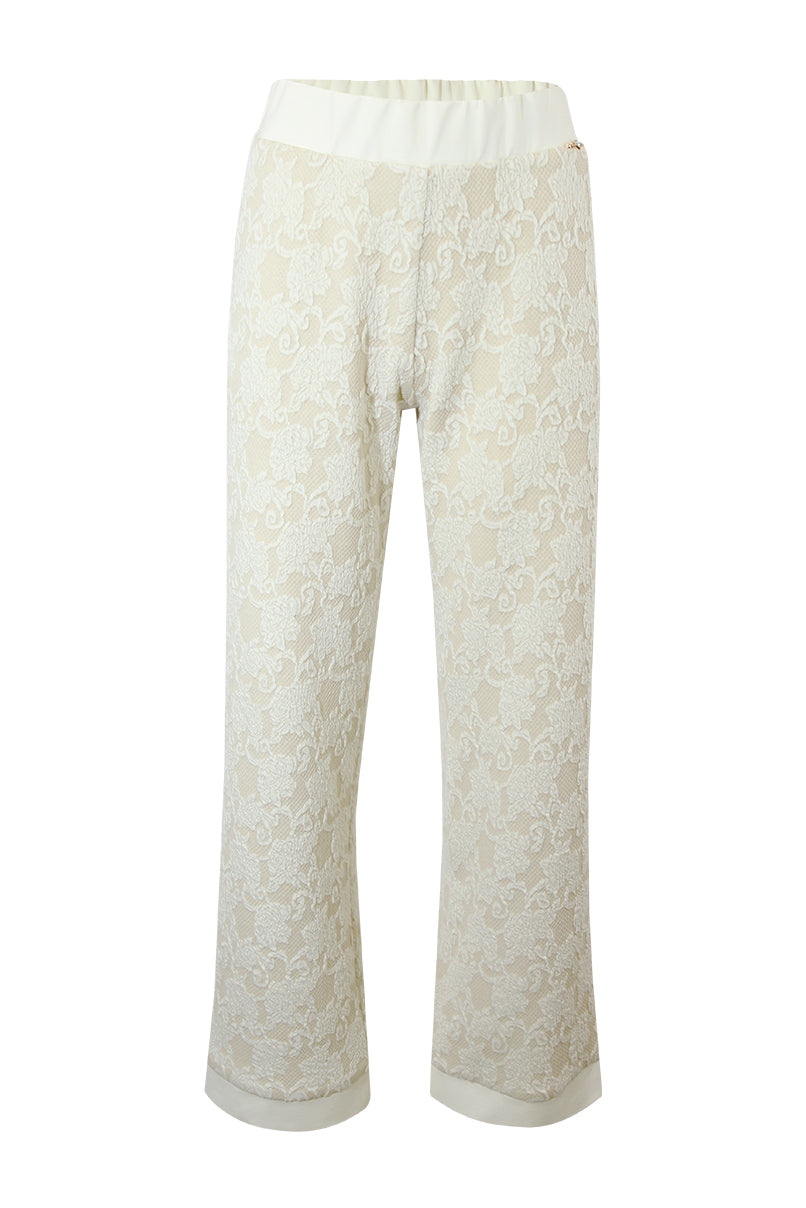 PANTALÓN PALAZZO VAINILLA BOHO - SAHOCO