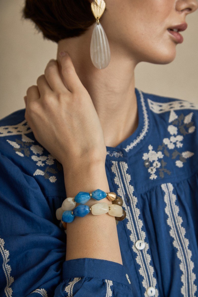 PULSERA DOBLE RESINA - LATIDO