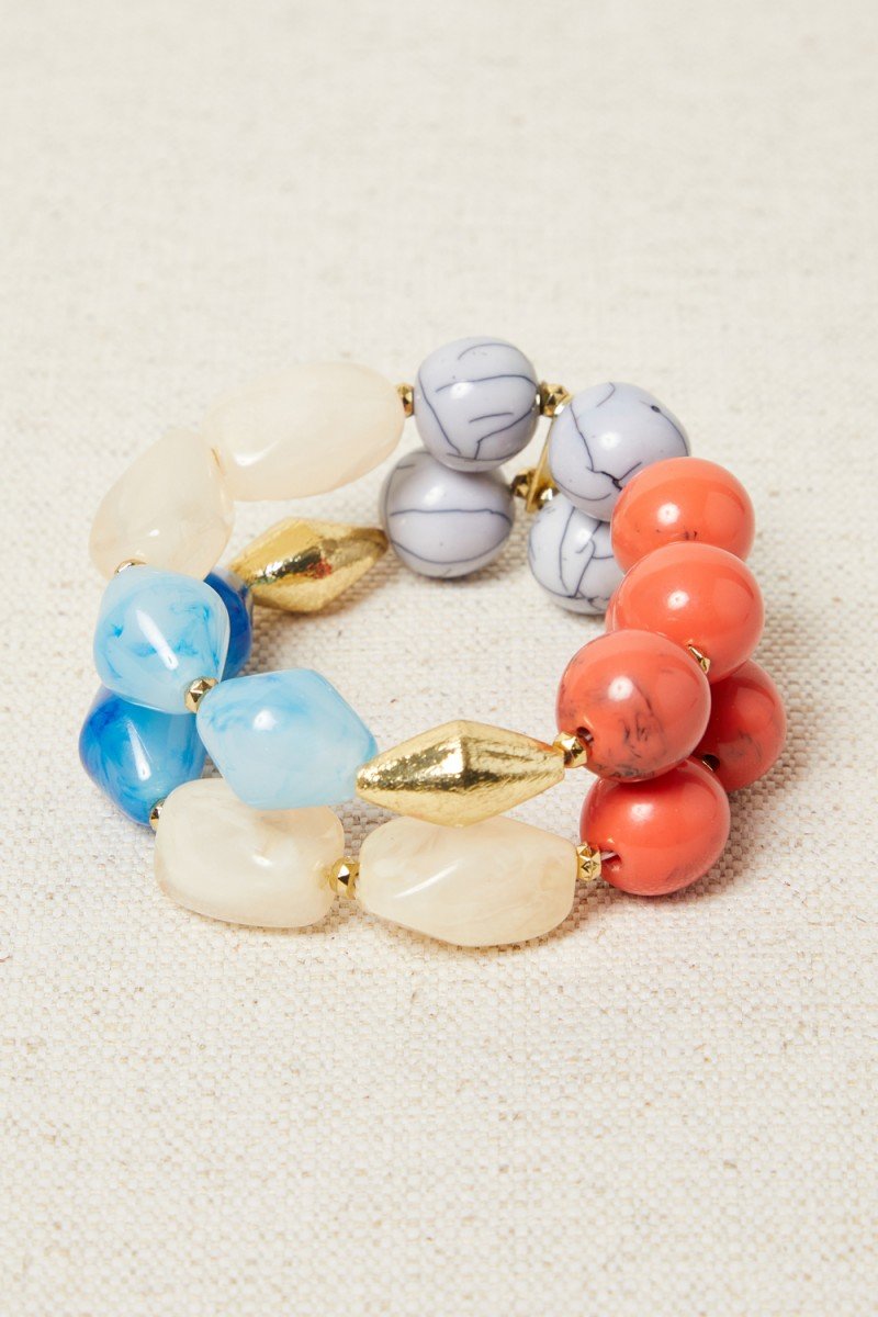 PULSERA DOBLE RESINA - LATIDO