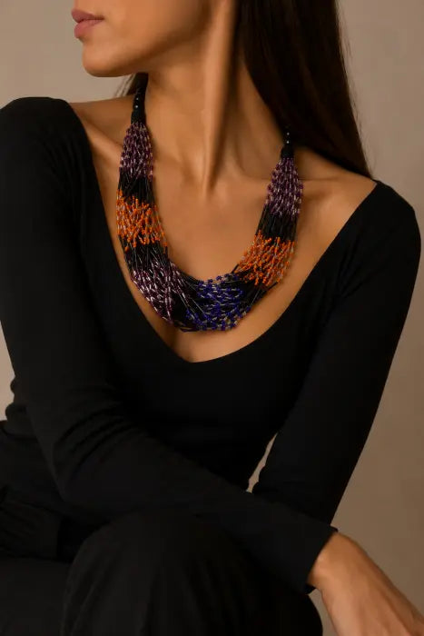 COLLAR CORTO COMBINADO - LATIDO
