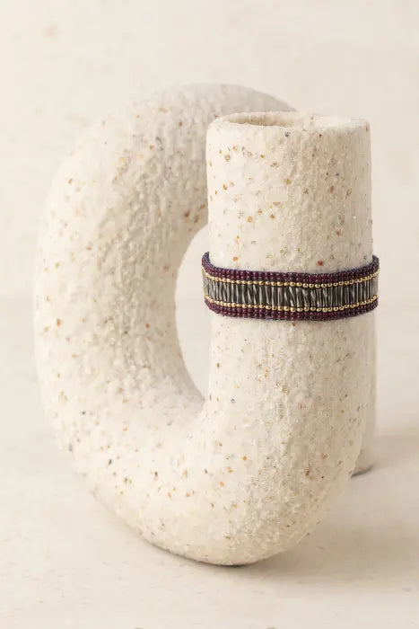 PULSERA RESINA Y CORDÓN - LATIDO