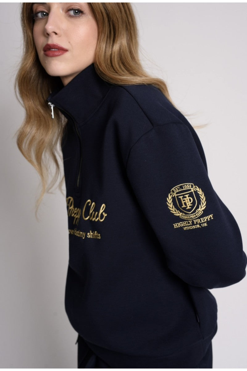 SUDADERA COLLEGE -HIGHLY PREPPY