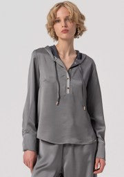 BLUSA WITH HOOD - FRACOMINA