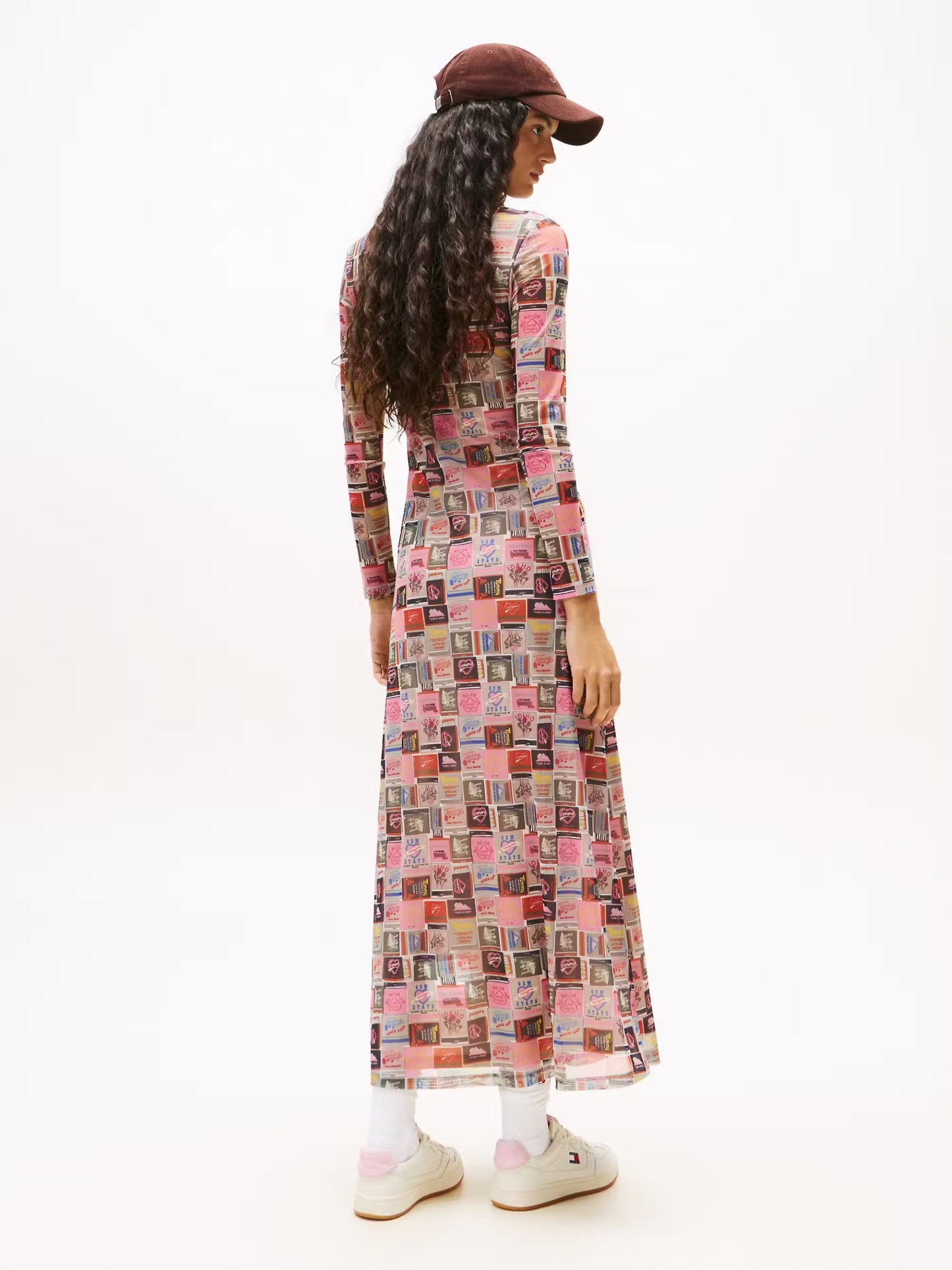 VESTIDO MESH MIDI - TOMMY JEANS