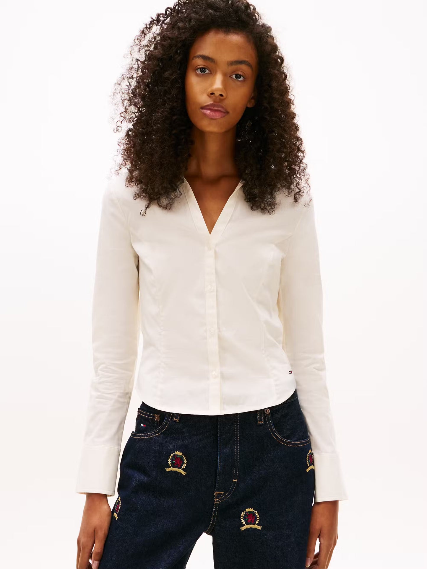 CAMISA BABY FIT - TOMMY JEANS