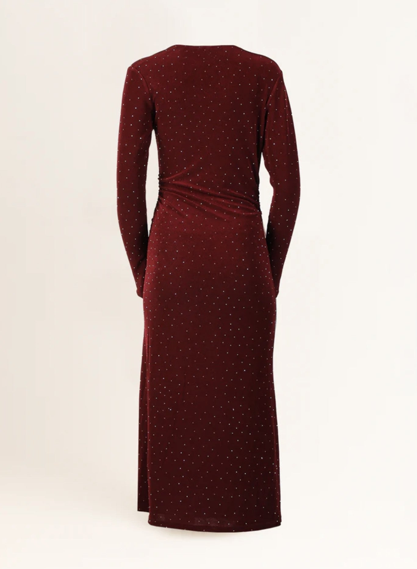 VESTIDO TERCIOPELO STRASS - SAHOCO