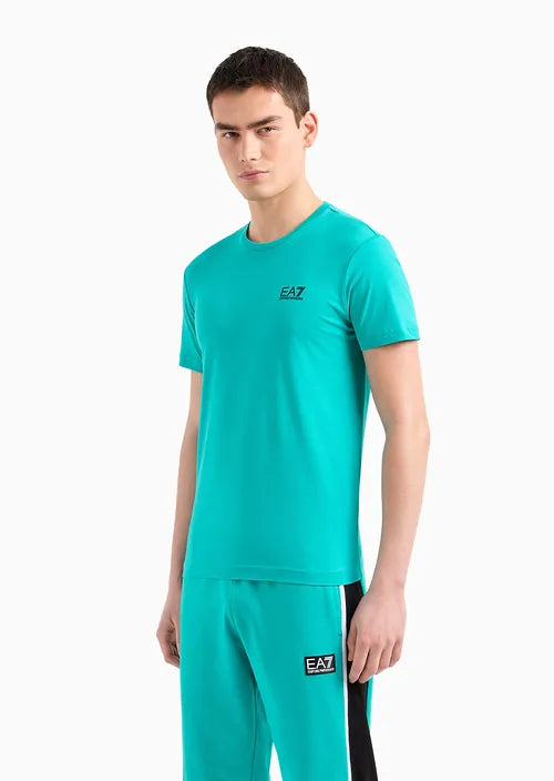 CAMISETA AZUL AGUA -  EA7