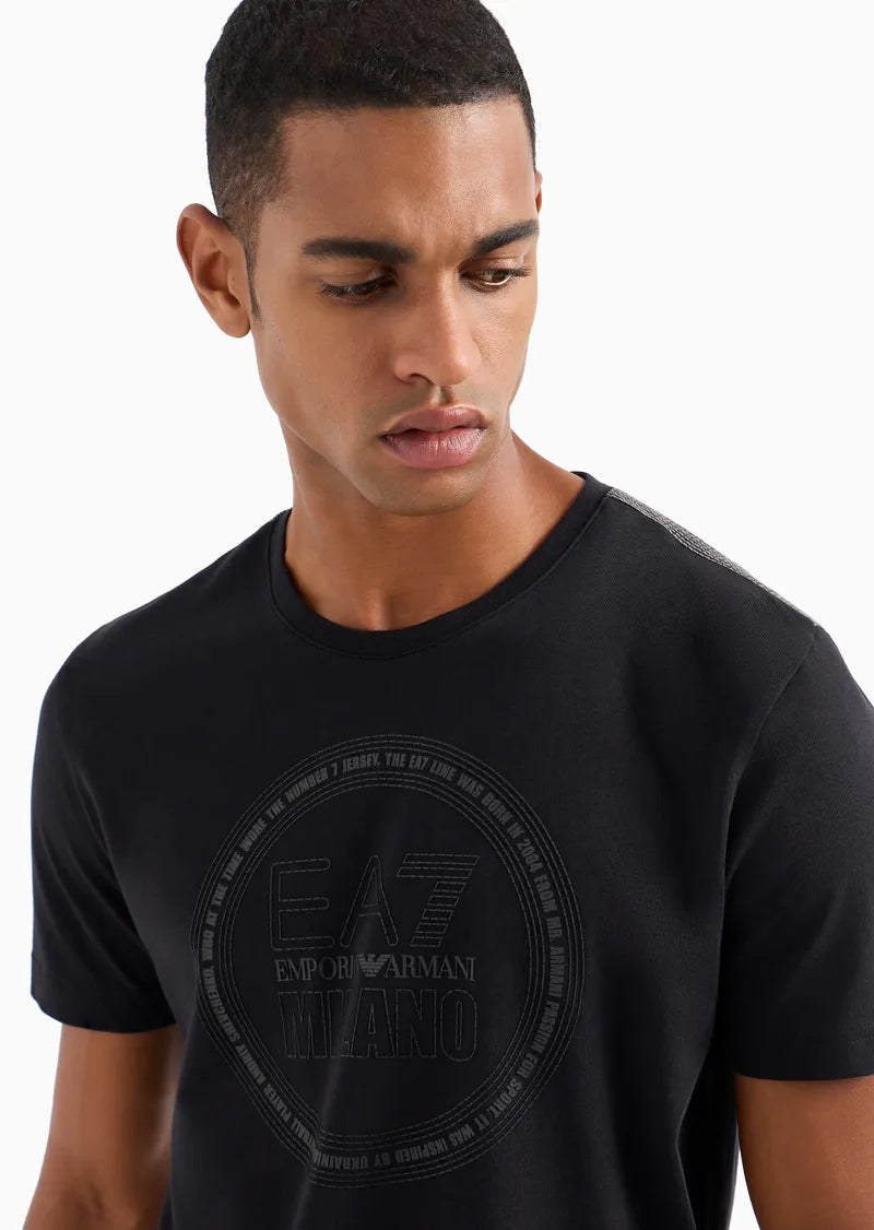 CAMISETA NEGRA - EA7