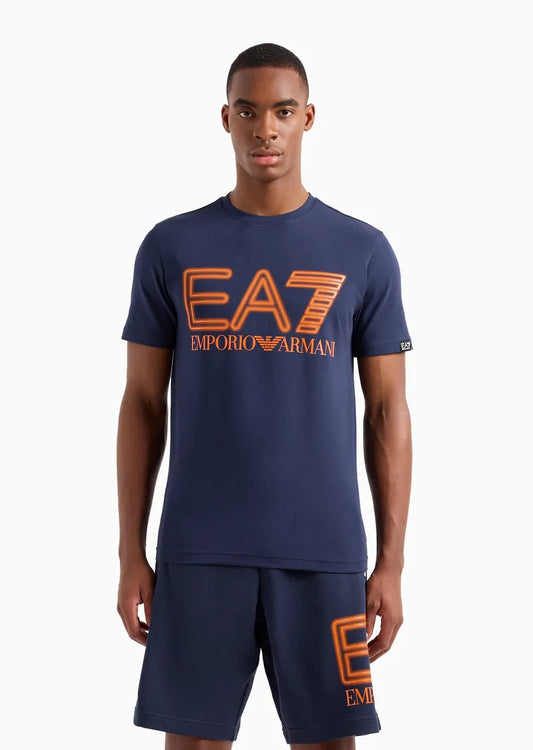 CAMISETA LOGO NARANJA - EA7