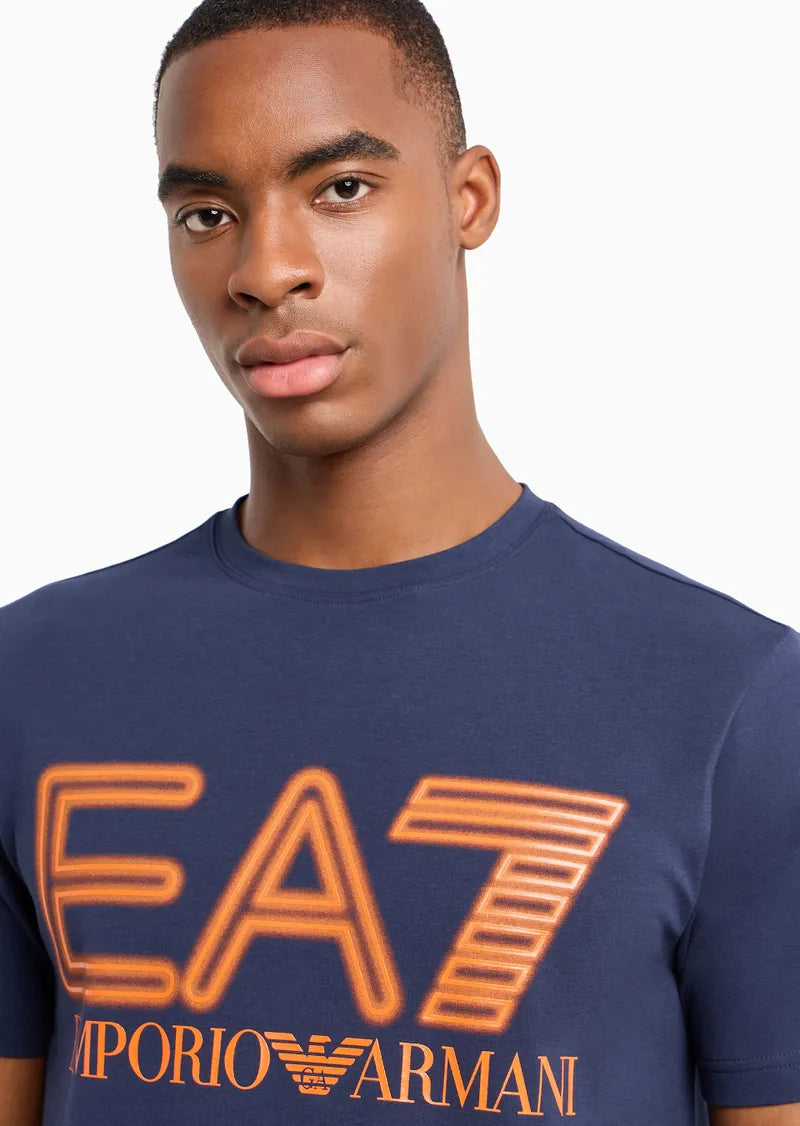 CAMISETA LOGO NARANJA - EA7